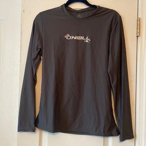 o’neill women’s swim shirt